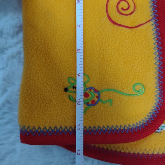 HANNA ANDERSSON Child Unisex Orange Fleece Zip Up Hooded Jacket Size 6-12 Months - Picture 12 of 13